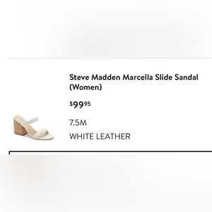 Steve Madden Marcella Slide Sandals